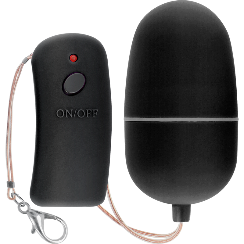 ONLINE - OEUF VIBRANT AVEC TÉLÉCOMMANDE NOIRE ONLINE