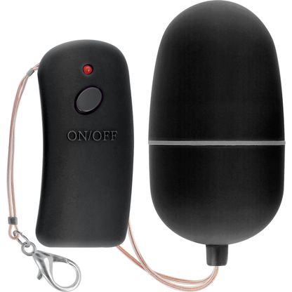 ONLINE - OEUF VIBRANT AVEC TÉLÉCOMMANDE NOIRE ONLINE