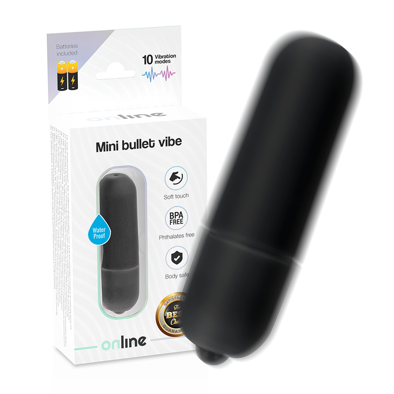 ONLINE - MINI BALLE VIBRANT NOIRE ONLINE