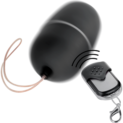 ONLINE - OEUF VIBRANT TÉLÉCOMMANDE M NOIR ONLINE