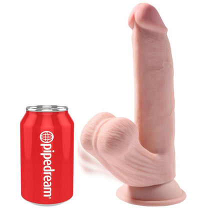 KING COCK - BALLES GODE 3D PLUS 24.5 CM PEAU CLAIRE KING COCK PLUS