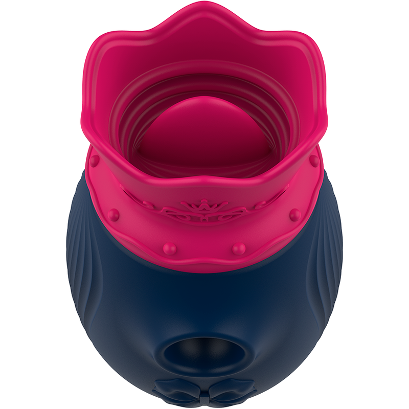 INTENSE - STIMULATEUR DE CLITORIS 10 MODES D'ASPIRATION ET DE LÉCHAGE - BLEU INTENSE FUN TOYS