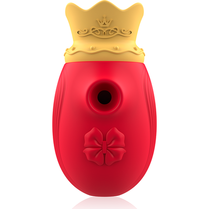 INTENSE - STIMULATEUR CLITORIS 10 MODES D'ASPIRATION ET DE LÉCHAGE - ROUGE INTENSE FUN TOYS