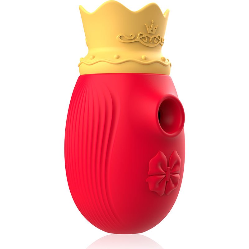 INTENSE - STIMULATEUR CLITORIS 10 MODES D'ASPIRATION ET DE LÉCHAGE - ROUGE INTENSE FUN TOYS
