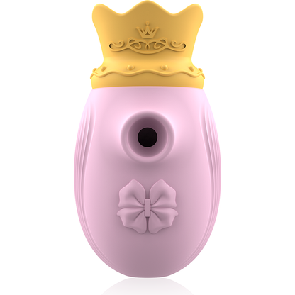 INTENSE - STIMULATEUR DE CLITORIS 10 MODES D'ASPIRATION ET DE LÉCHAGE - ROSE INTENSE FUN TOYS