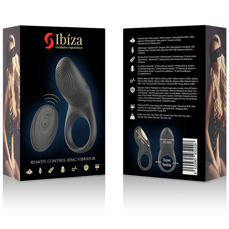 IBIZA - ANNEAU VIBRANT DE TÉLÉCOMMANDE  CONTACT COMPLET IBIZA TECHNOLOGY