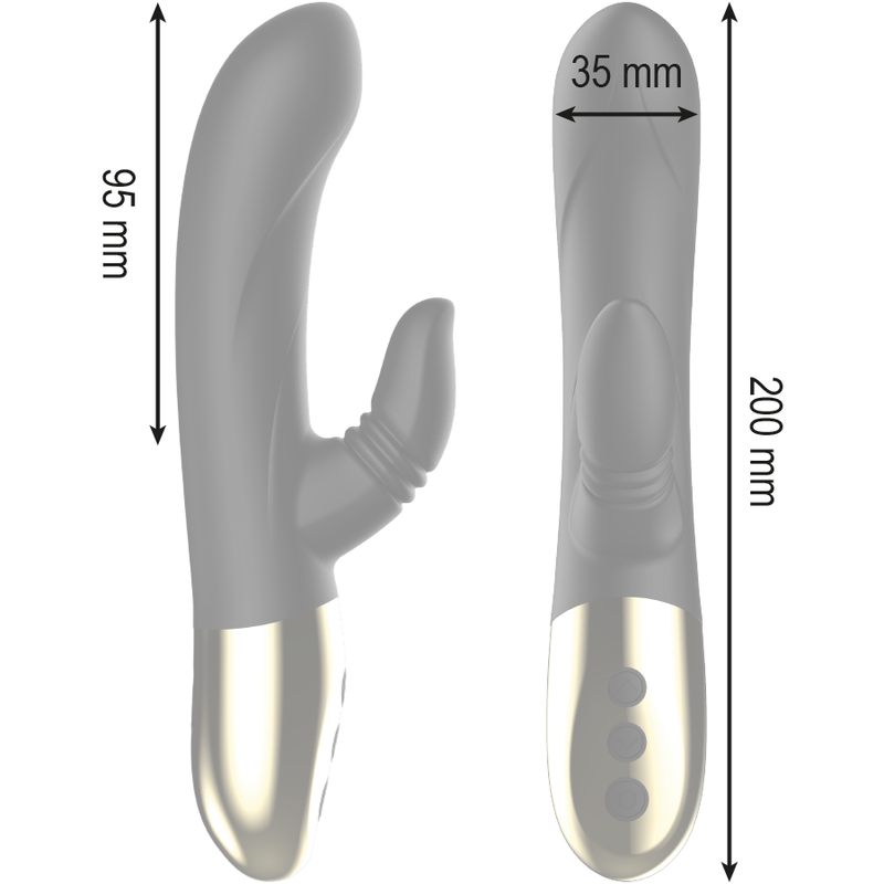 IBIZA - VIBRATEUR NOUVELLE EXPÉRIENCE AVEC LAPIN  LÉCHER IBIZA TECHNOLOGY