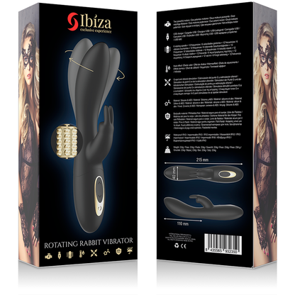 IBIZA - ROTATEUR PERLÉ PUISSANT AVEC LAPIN IBIZA TECHNOLOGY