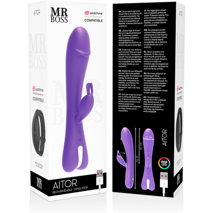 MR BOSS - AITOR RABBIT COMPATIBLE AVEC LA TECHNOLOGIE SANS FIL WATCHME MR. BOSS