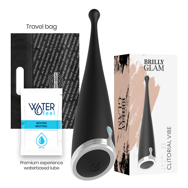 BRILLY GLAM - SPOT VIBE CLITORIAL NOIR BRILLY GLAM