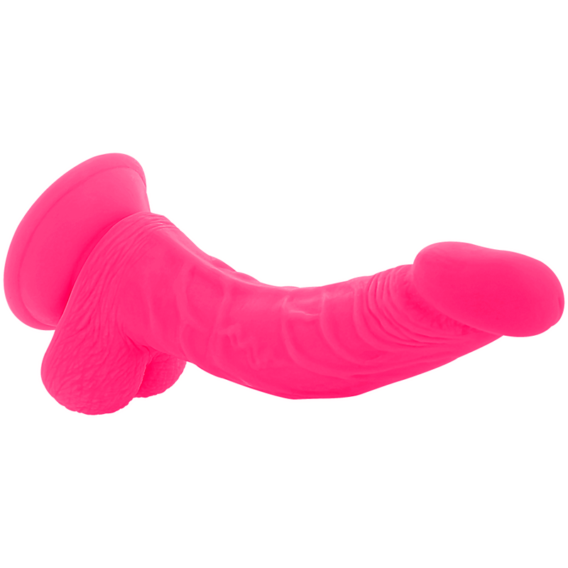 DIVERSIA - DILDO VIBRANT FLEXIBLE ROSE 21.5 CM -O- 4.5 CM DIVERSIA