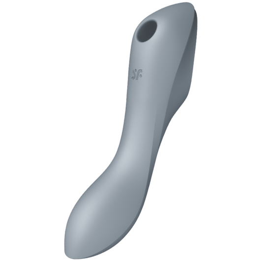 SATISFYER - STIMULATEUR ET VIBRATEUR CURVY TRINITY 3 GRIS SATISFYER AIR PULSE