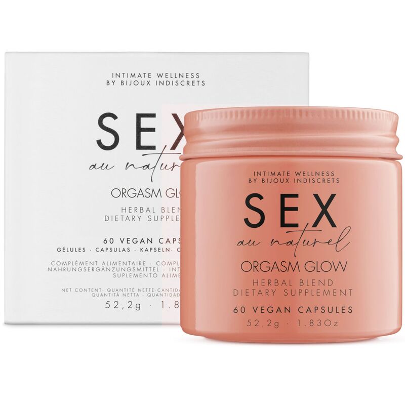 BIJOUX - COMPLÉMENT ALIMENTAIRE POUR UN ORGASME ÉCLATANT 60 CAPSULES BIJOUX AU NATUREL