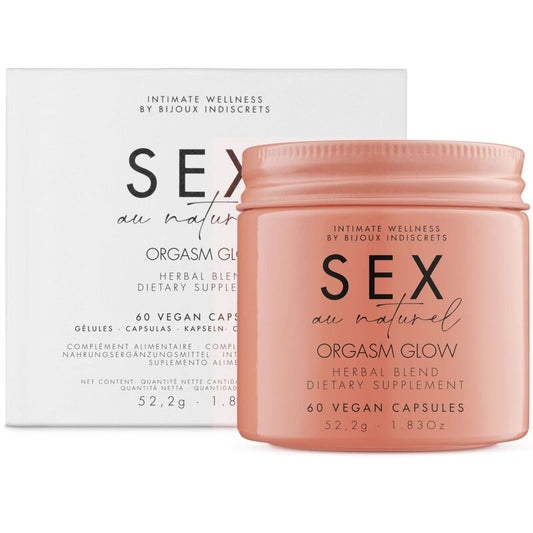 BIJOUX - COMPLÉMENT ALIMENTAIRE POUR UN ORGASME ÉCLATANT 60 CAPSULES BIJOUX AU NATUREL