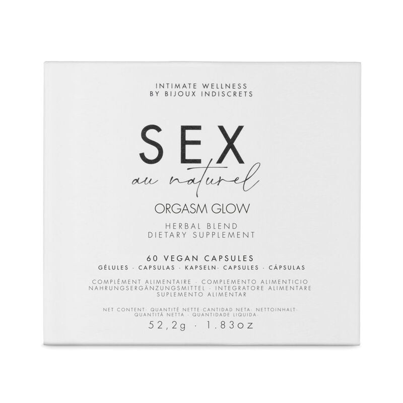 BIJOUX - COMPLÉMENT ALIMENTAIRE POUR UN ORGASME ÉCLATANT 60 CAPSULES BIJOUX AU NATUREL