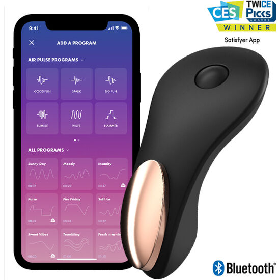 SATISFYER - VIBRATEUR DE CULOTTE LITTLE SECRET SATISFYER CONNECT