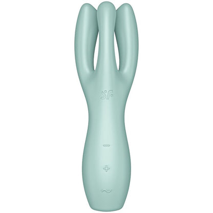 SATISFYER - VIBRATEUR THREESOME 3 MENTHE SATISFYER VIBRATOR