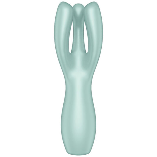 SATISFYER - VIBRATEUR THREESOME 3 MENTHE SATISFYER VIBRATOR