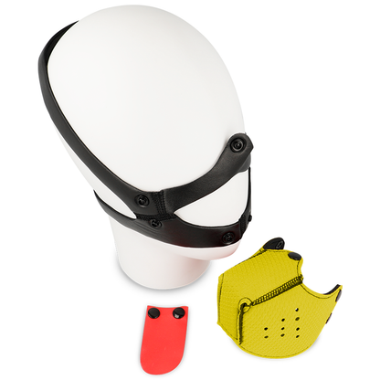 MUSEAU DE CHIEN OHMAMA FETISH - JAUNE OHMAMA FETISH