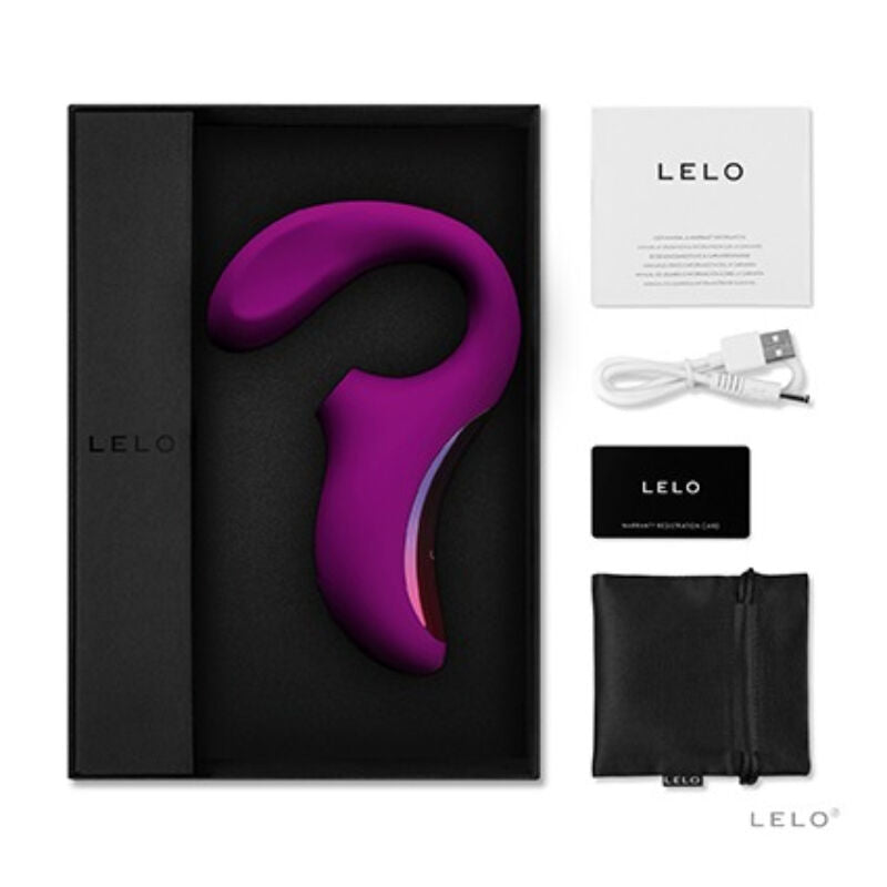 LELO - ENIGMA CRUISE MASSEUR SONIQUE DOUBLE STIMULATION DEEP ROSE LELO
