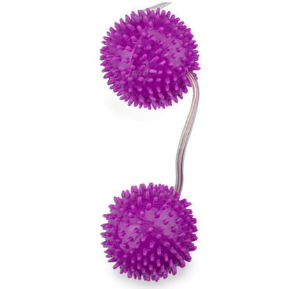 BAILE - BALLES TEXTURÉES VIOLET PROFONDEMENT PLAISIR 3.60 CM BAILE STIMULATING