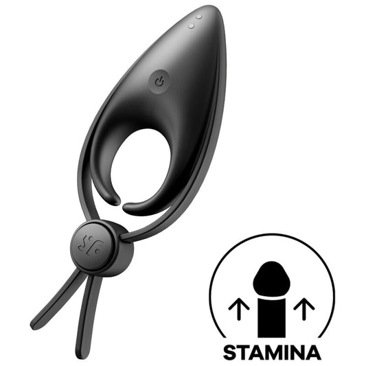 SATISFYER - VIBRATEUR  ANNEAU SNIPER NOIR SATISFYER RING