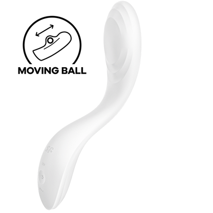 SATISFYER - VIBRATEUR SPOT G RRROLLING PLEASURE BLANC SATISFYER VIBRATOR