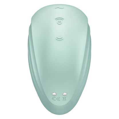 SATISFYER - STIMULATEUR ET VIBRATEUR PEARL DIVER VERT SATISFYER AIR PULSE