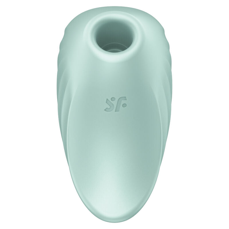 SATISFYER - STIMULATEUR ET VIBRATEUR PEARL DIVER VERT SATISFYER AIR PULSE