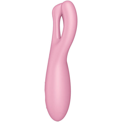 SATISFYER - APPLICATION VIBRATEUR THREESOME 4 ROSE SATISFYER CONNECT