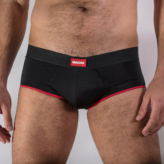 MACHO - SLEEP MS24R ROUGE FONCÉ XL MACHO UNDERWEAR