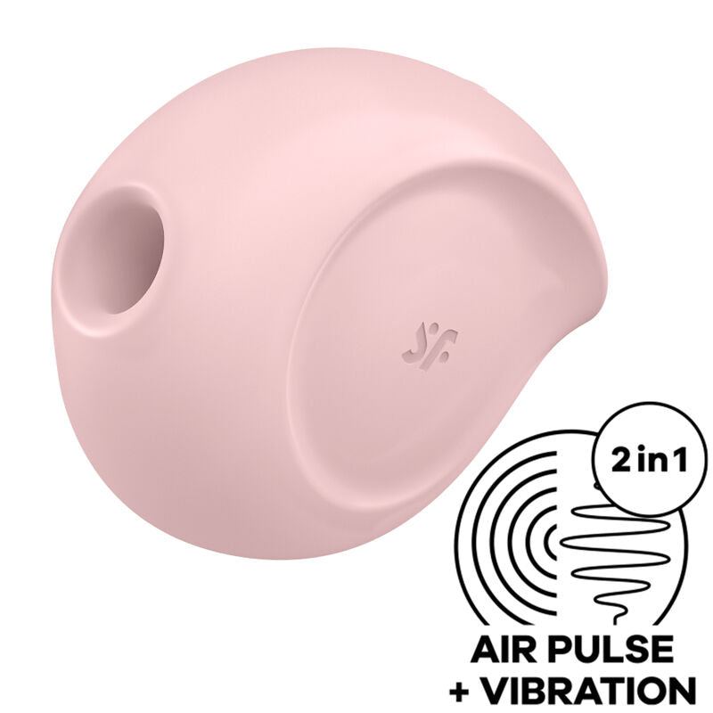 SATISFYER - STIMULATEUR ET VIBRATEUR D'IMPULSIONS D'AIR SUGAR RUSH ROSE SATISFYER AIR PULSE