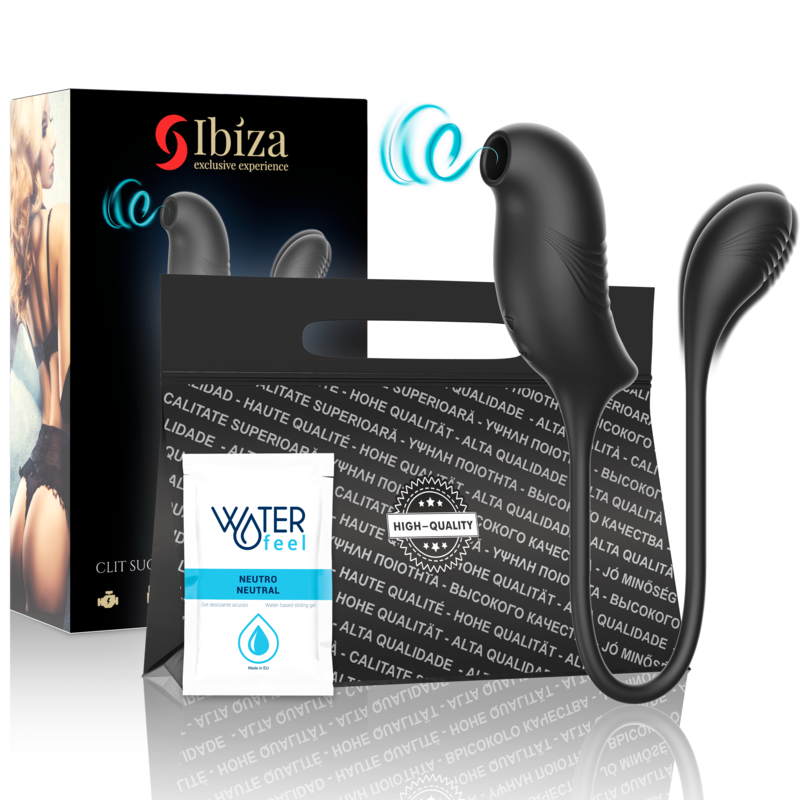 IBIZA - STIMULATEUR MAGIQUE D'ASPIRATION ET DE VIBRATIONS DU CLITORIS IBIZA TECHNOLOGY