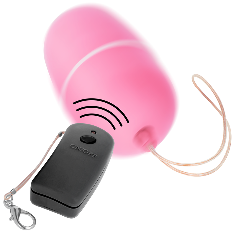 ONLINE - OEUF VIBRANT AVEC TÉLÉCOMMANDE ROSE ONLINE