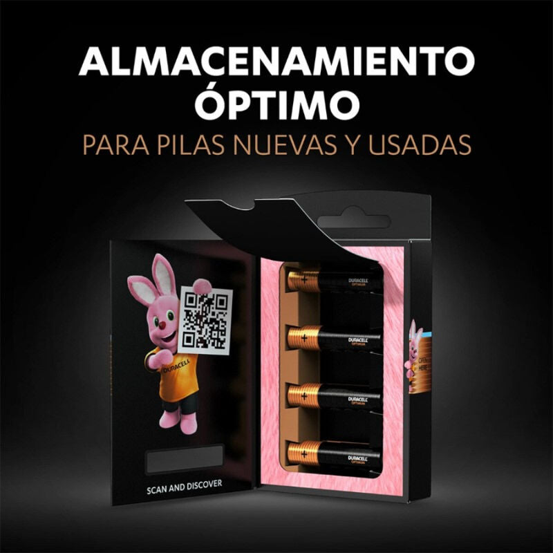 DURACELL - PILE ALCALINE OPTIMUM 200 AAA LR03 4 UNIT? DURACELL