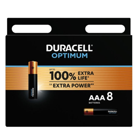 DURACELL - PILE ALCALINE OPTIMUM AAA LR03 8 UNIT? DURACELL