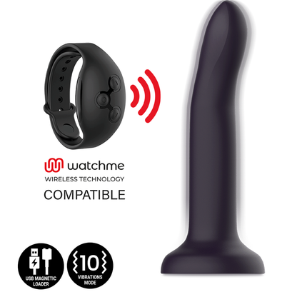 MYTHOLOGY - DUMAN MYSTIC DILDO M - VIBRATEUR COMPATIBLE AVEC LA TECHNOLOGIE SANS FIL WATCHME MYTHOLOGY FANTASY DILDO