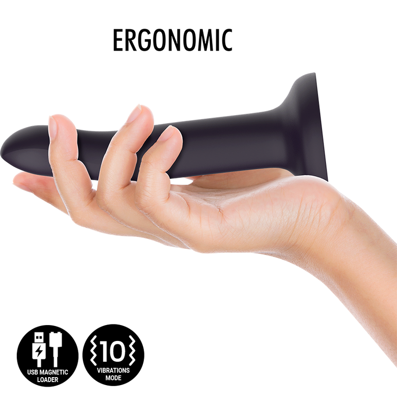 MYTHOLOGY - DUMAN MYSTIC DILDO M - VIBRATEUR COMPATIBLE AVEC LA TECHNOLOGIE SANS FIL WATCHME MYTHOLOGY FANTASY DILDO