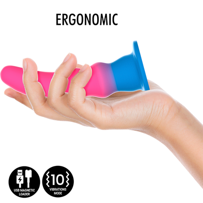 MYTHOLOGY - KUNO UTOPIA DILDO M - VIBRATEUR COMPATIBLE AVEC LA TECHNOLOGIE SANS FIL WATCHME MYTHOLOGY FANTASY DILDO