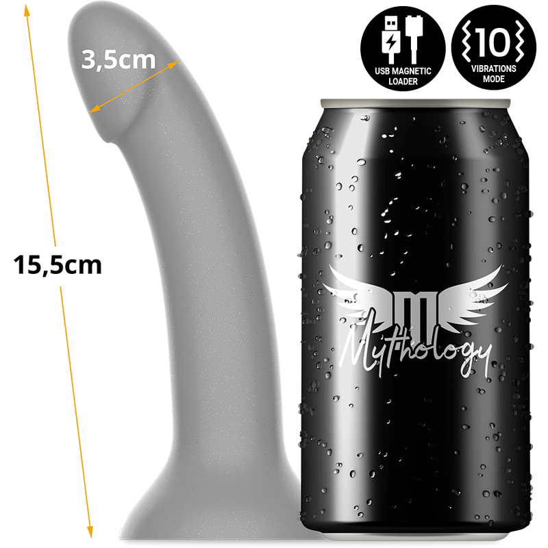 MYTHOLOGY - RUNE MAJESTIC DILDO S - VIBRATEUR WATCHME TECHNOLOGIE SANS FIL COMPATIBLE MYTHOLOGY FANTASY DILDO