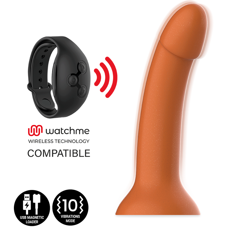 MYTHOLOGY - RUNE ROYAL DILDO M - VIBRATEUR WATCHME TECHNOLOGIE SANS FIL COMPATIBLE MYTHOLOGY FANTASY DILDO