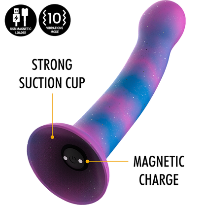 MYTHOLOGY - DION GALACTIC DILDO S - VIBRATEUR WATCHME TECHNOLOGIE SANS FIL COMPATIBLE MYTHOLOGY FANTASY DILDO