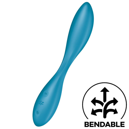 SATISFYER - VIBRATEUR MULTI G-SPOT FLEX 1 BLEU SATISFYER VIBRATOR