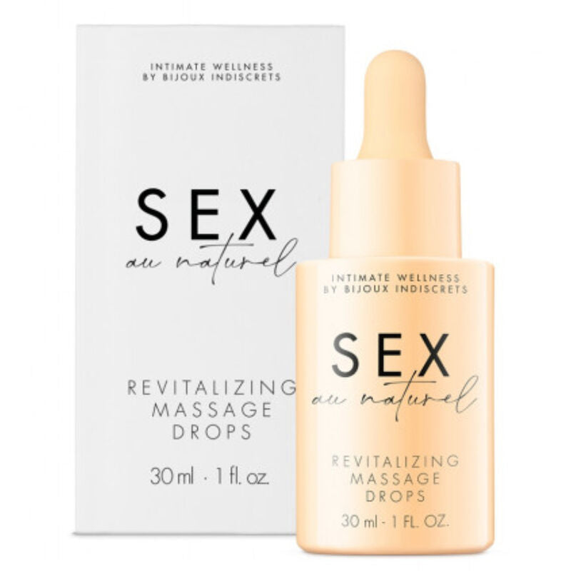 BIJOUX - GOUTTES DE MASSAGE INTIME REVITALISANTE INDISCRETS BIJOUX AU NATUREL