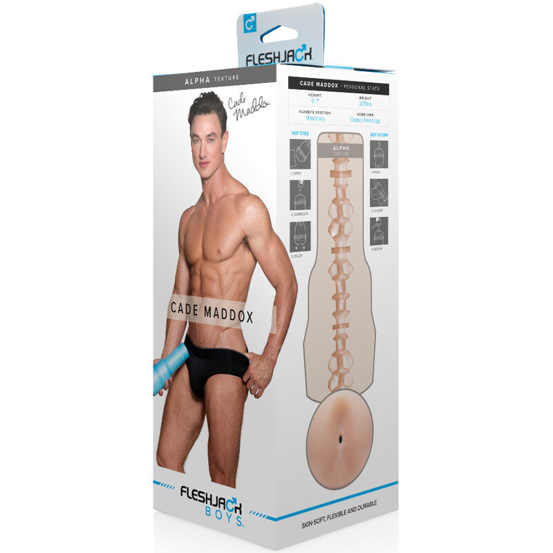 FLESHJACK - CADE MADDOX ALPHA ANO MASTURBATEUR FLESHJACK