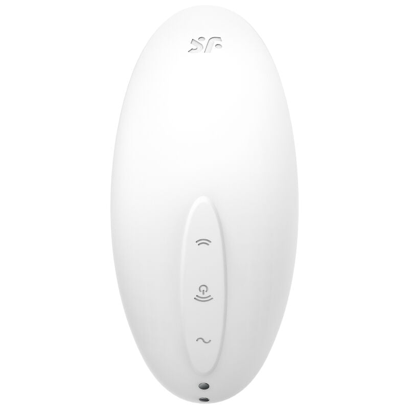 SATISFYER - STIMULATEUR ET VIBRATEUR À PULSE D'AIR VULVA LOVER 2 BLANC SATISFYER AIR PULSE