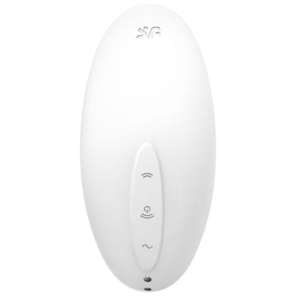 SATISFYER - STIMULATEUR ET VIBRATEUR À PULSE D'AIR VULVA LOVER 2 BLANC SATISFYER AIR PULSE