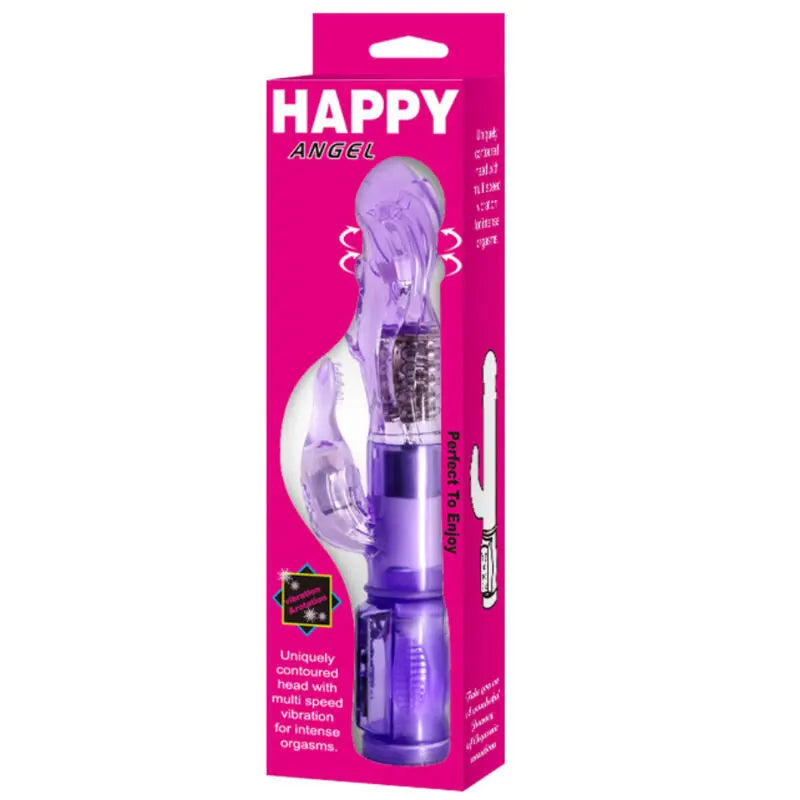 BAILE - MINI ROTATEUR AVEC LAPIN HAPPY ANGEL LILAS BAILE ROTATIONS