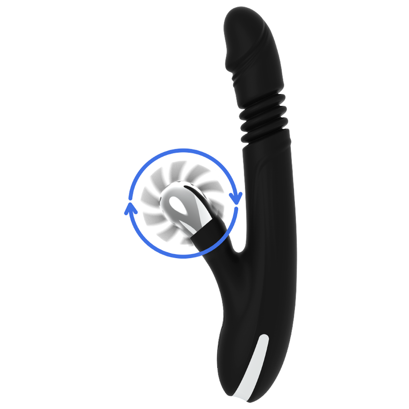 BLACK&SILVER - BUNNY REED UP & DOWN VIBE BLACK&SILVER
