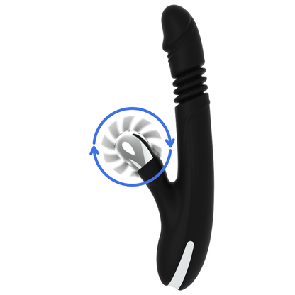 BLACK&SILVER - BUNNY REED UP & DOWN VIBE BLACK&SILVER